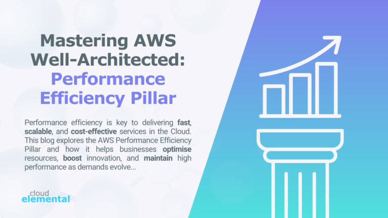 Read more about the article Mastering AWS Well-Architected: Performance Efficiency Pillar