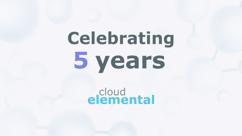 Cloud Elemental Celebrating 5 Year Anniversary